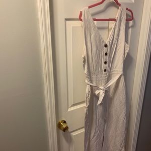 LOFT Off White Romper